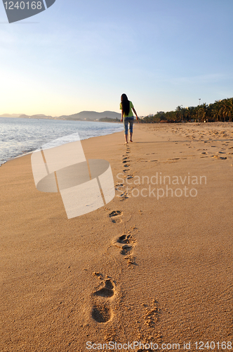 Image of Landscape on beach