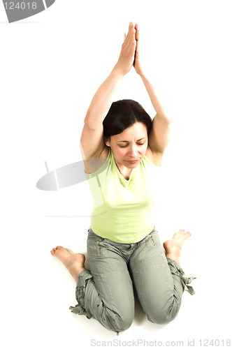 Image of yoga pose arms up