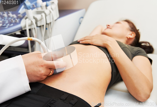 Image of ultrasound medicine examination