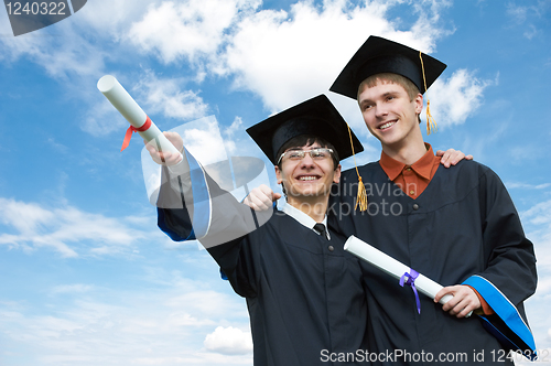 Image of two graduate students