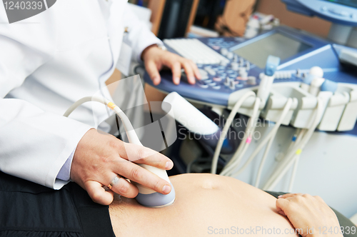 Image of ultrasonic medicine examination