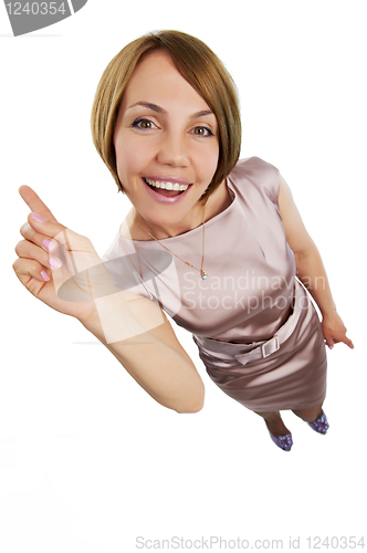 Image of positive woman