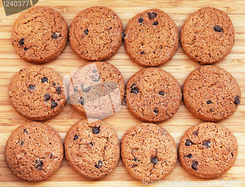 Image of Delicious chocolate chip cookies 