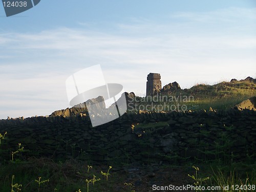 Image of tower & rocks