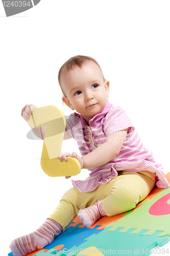Image of Little cute baby