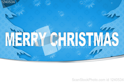 Image of blue christmas