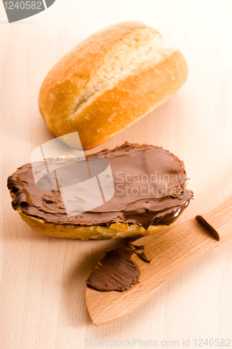 Image of Bread with chocolate