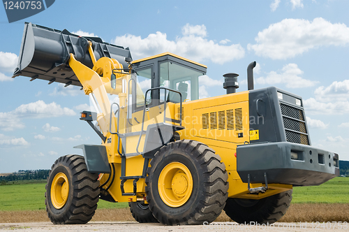 Image of front end loader machine