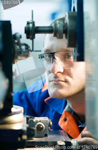 Image of mehanician engineer at work