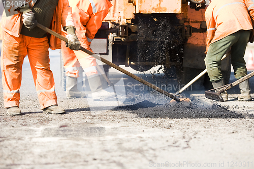 Image of Asphalt paving works