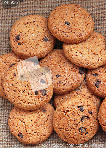 Image of Delicious chocolate chip cookies