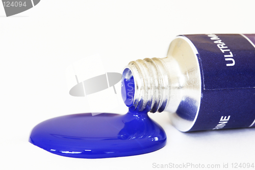 Image of Blue Acrylic Paint