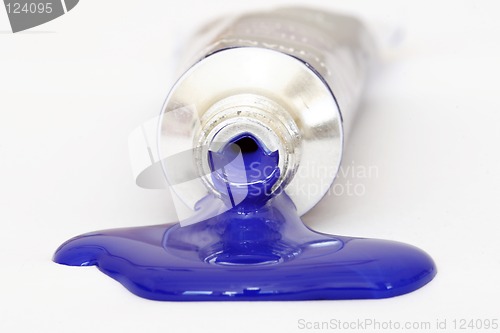 Image of Blue Acrylic Paint