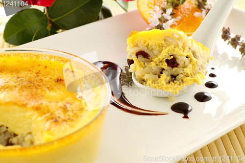 Image of Baked Rice Custard