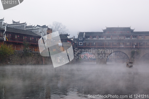 Image of China river landscape