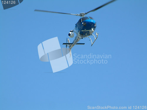 Image of police helicopter