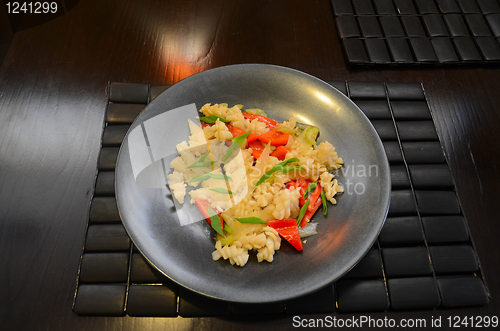 Image of calamari with celery