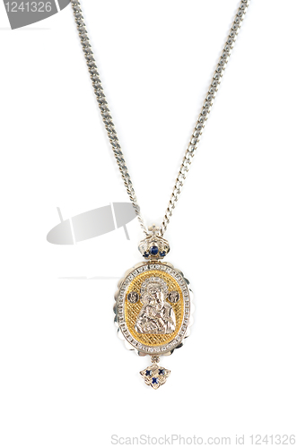 Image of religious jewellery icon pendant