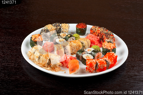 Image of sushi set