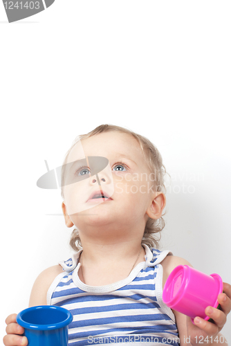 Image of boy with a toy