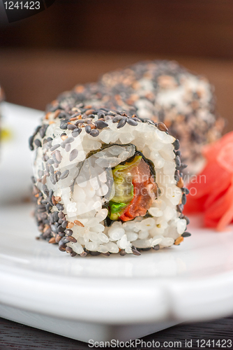 Image of Sushi with sesame