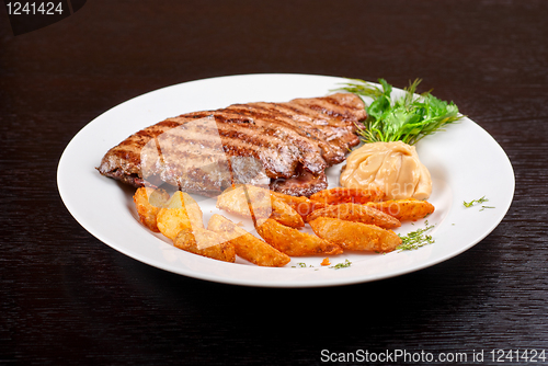 Image of Juicy beef steak