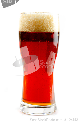 Image of Glass of dark beer