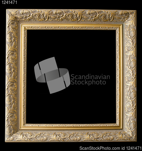 Image of Picture gold frame