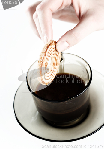 Image of Cup with coffee