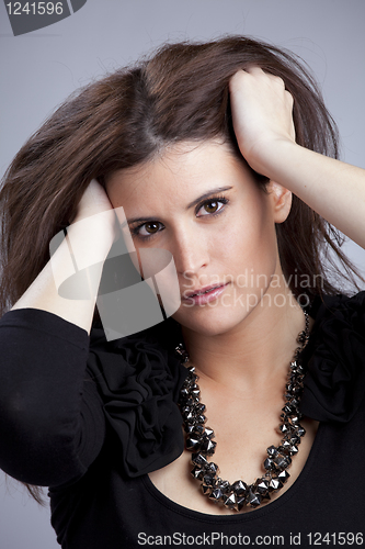 Image of Beautiful young woman