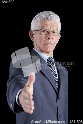 Image of Powerful businessman