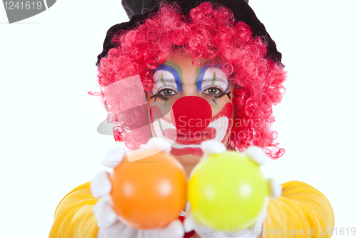 Image of funny clown