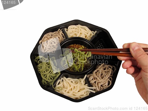 Image of Eating soba