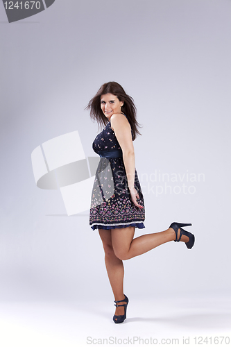 Image of Beautiful woman posing