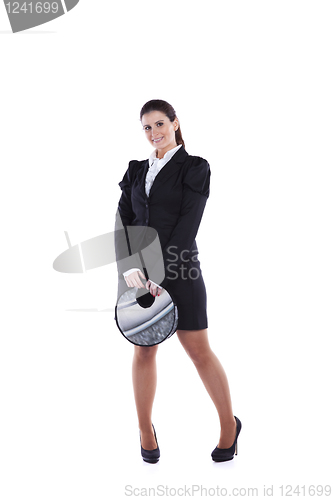 Image of Happy businesswoman