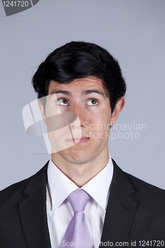 Image of Businessman thinking