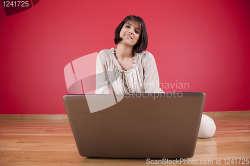 Image of Online surfing at home