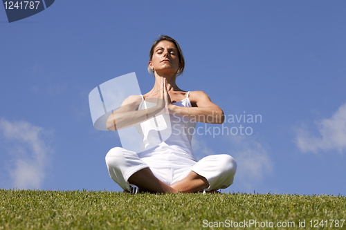 Image of Yoga at the nature