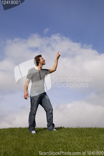 Image of Teenager in the park