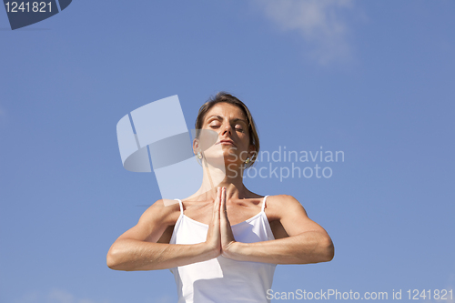 Image of Yoga at the nature