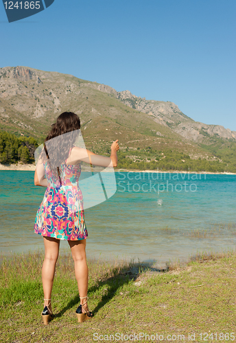 Image of Throwing stones