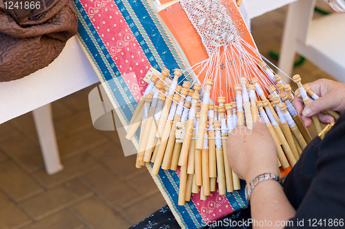 Image of Lace making