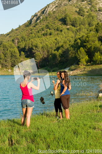 Image of Fishing a boot