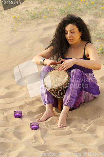 Image of Djembe player