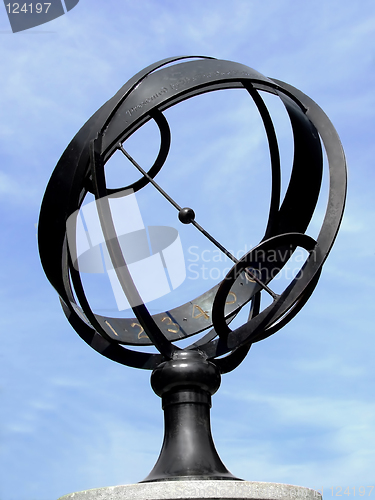 Image of Sun clock globe