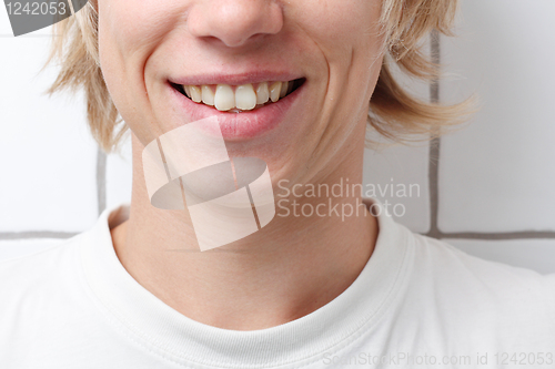 Image of Man smiling