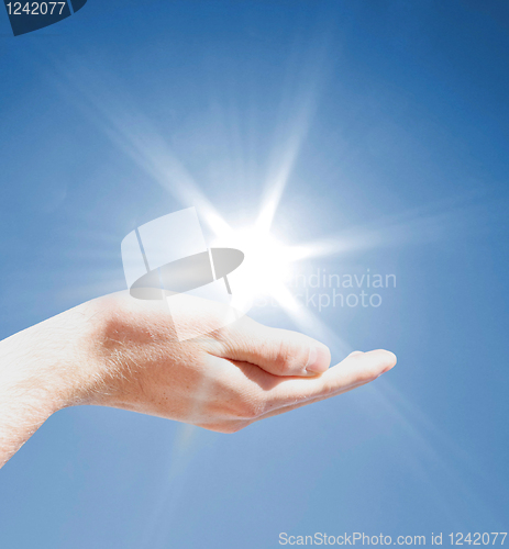 Image of Holding the sun