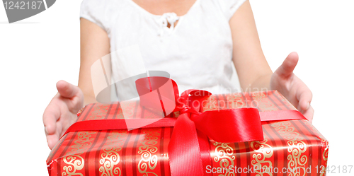 Image of Giving present
