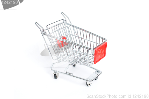 Image of Miniature shopping trolley