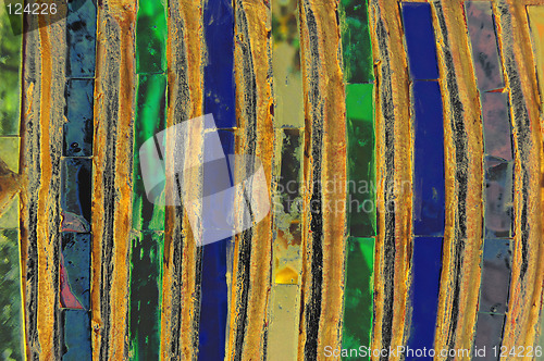 Image of Rusty grunge stripes